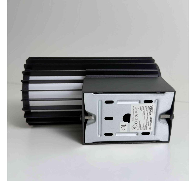 Світильник фасадний Violux SENATOR-1D 40Вт E27 ІР54 чорний​ ( 500630​ )