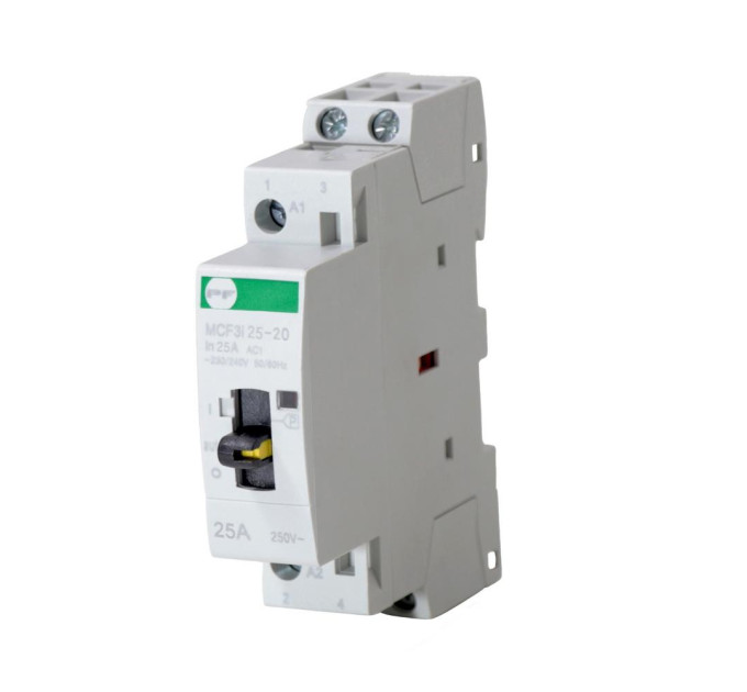 Контактор модульний MCF3i 25-20 2P з ручним керуванням Промфактор ( MCF3i2520230 )