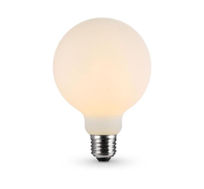 LED лампа VIDEX Filament VL-DG80MO 7W E27 3000K Porcelain dimmable VL-DG80MO - 484497