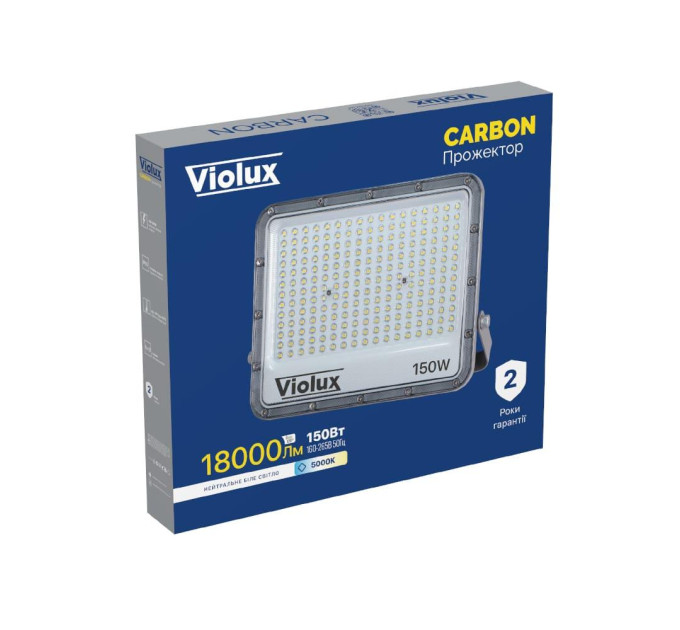 Прожектор LED Violux CARBON 150W 5000K 18000lm IP65 ( 400182 )