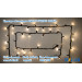 Гірлянда зовнішня DELUX STRING 100 LED 10m (2x5m) flash теплий білий/черний IP44 EN