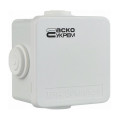 Коробка розподільча АСКО 80х80х50 біла IP44 ( A0150170014 )