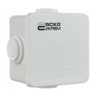 Коробка розподільча АСКО 80х80х50 біла IP44 ( A0150170014 )