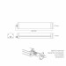 LED світильник IP65 лінійний VIDEX 24W 0,6М 4000K VLE-BNW-24064 - 541418