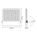 LED прожектор VIDEX PREMIUM F2 400W 5000K 220V VL-F2-4005G - 486941