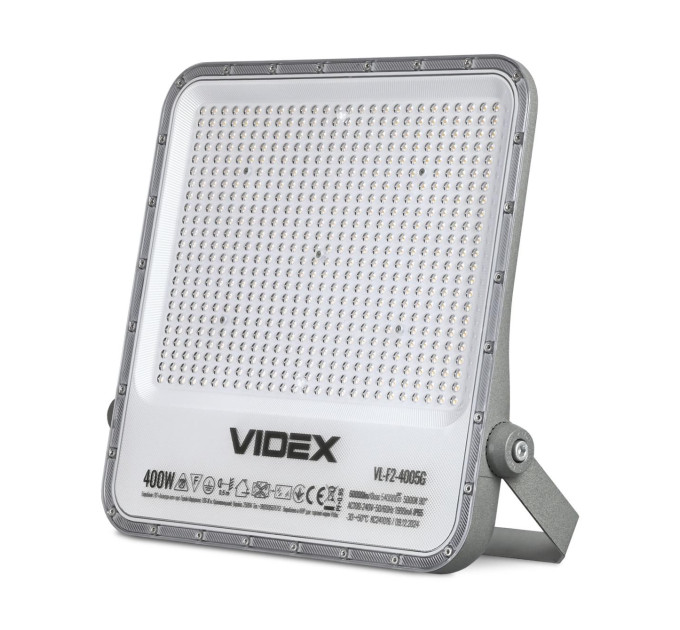 LED прожектор VIDEX PREMIUM F2 400W 5000K 220V VL-F2-4005G - 486941