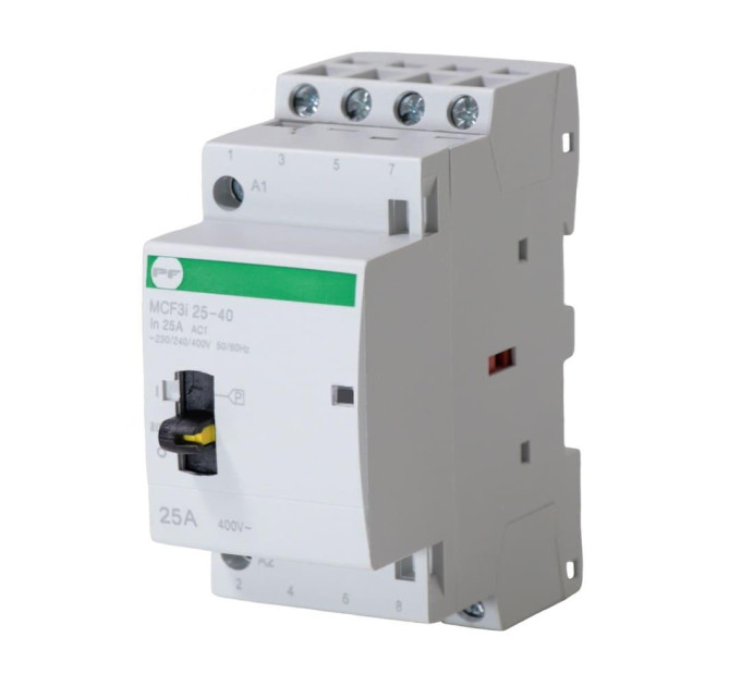 Контактор модульний MCF3i 25-20 4P з ручним керуванням Промфактор ( MCF3i2540230 )