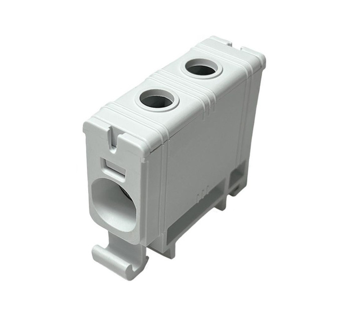 Клемник на DIN-рейку Al 6-50/Cu 2.5-50 мм² сірий Промфактор ( FT1050F )