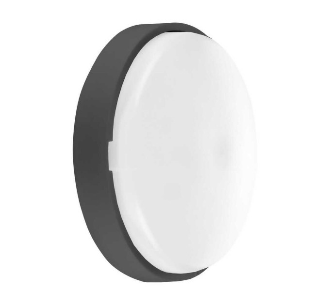 Світильник LED Violux ДББ ATOM UA MW sensor 22W 5000K IP44 антрацит плівка ( 243384​ )