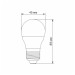 LED лампа VIDEX G45h 4.9W E27 4100K VL-G45h-49274 - 486873