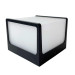 Світильник фасадний Violux CUBE 8W 4200K 600Lm ІР65 чорний ( 500430 )