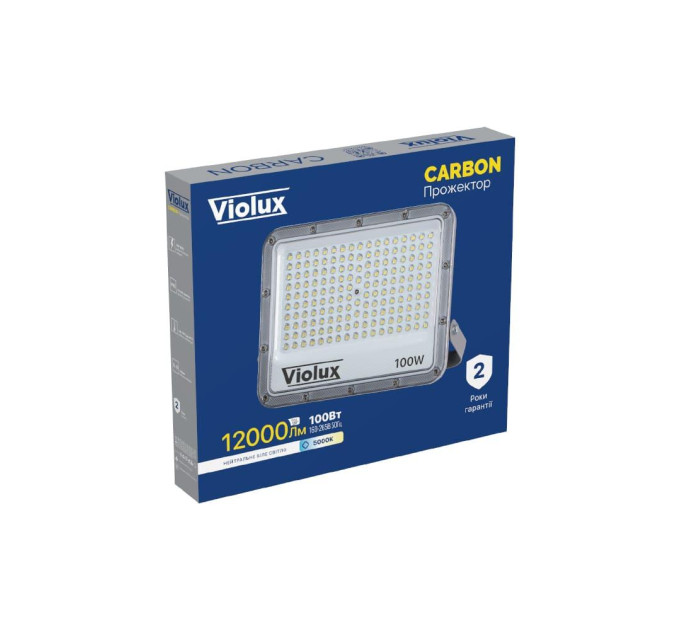 Прожектор LED Violux CARBON 100W 5000K 12000lm IP65 ( 400172 )