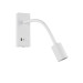 Світильник настінний Violux SNAKE USB+Type-C 5W 4200K 250Lm IP20 білий ( 552002 )