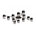 Світильник STARK CL-12-ACRIL 12xGX53 BK, 990х100мм, чорний, HOPFEN