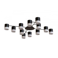 Світильник STARK CL-12-ACRIL 12xGX53 BK, 990х100мм, чорний, HOPFEN