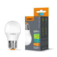 LED лампа VIDEX G45h 6W E27 4100K VL-G45h-06274 - 487283 LED лампа VIDEX G45h 6W E27 4100K VL-G45h-06274 - 487283