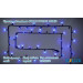 Гірлянда зовнішня DELUX STRING 100 LED 10m (2x5m) flash синій/чорний IP44 EN