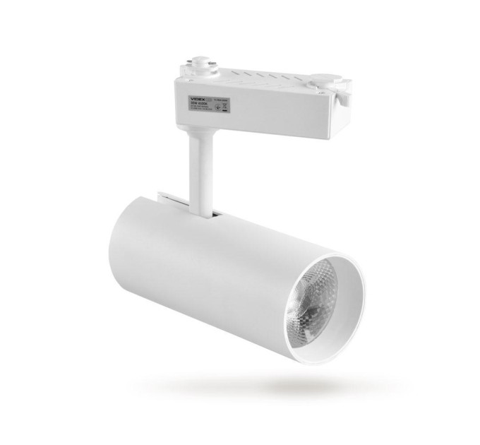 LED світильник трековий VIDEX 30W 4100K білий VL-TR04-304W - 299389