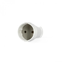 Штепсельна розетка б/з 10А біла TITANUM STANDARD TF-SK110-W - 483896