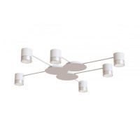 Світильник STARK CL-6/3-CRISTAL 6xGX53 WH, 920х100мм, білий, HOPFEN