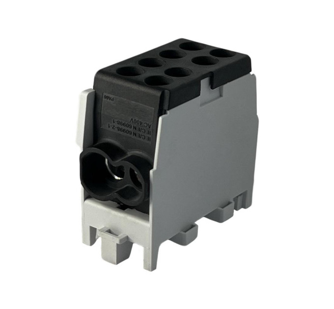 Клемний блок FJ-25/16.1BL 100A чорний Промфактор ( FJ25161BL )
