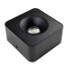 Світильник точковий накладний SIDNEY-S 10W 4000K IP20 квадрат чорний Violux ( 330451 )