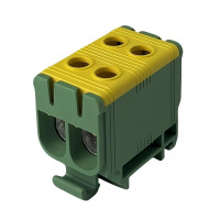 Клемник на DIN-рейку Al 6-50/Cu 4 2.5-50 мм² жовто-зелений Промфактор ( FT1050G2 )