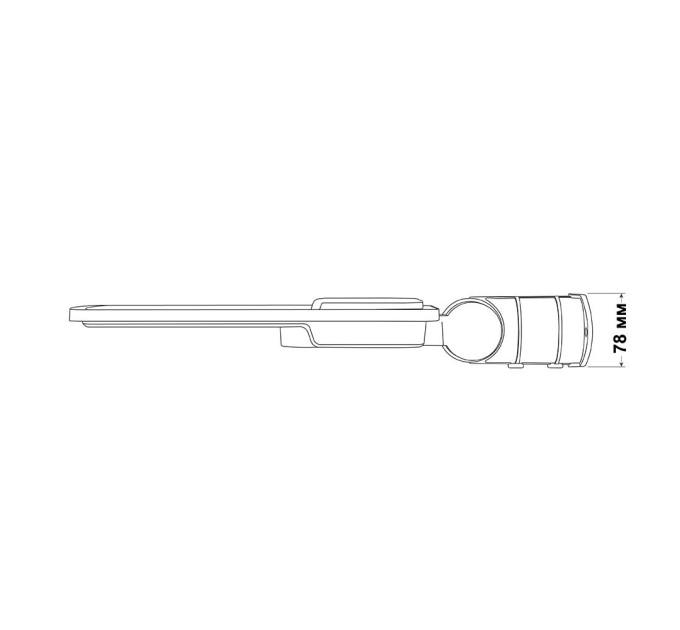 Світильник вуличний VIOLUX CONCORD 50W 6500Lm 5000K ( 430332 )