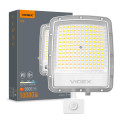 LED прожектор VIDEX F5 100W 3000-5000-6500K з датчиком руху 230V White (VL-F5-100CW-S) VL-F5-100CW-S - 400554