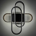 Світильник LED smart DIOR+пульт 90W 3000-5000K IP20 квадрат чорний + золото Violux ( 220915 )