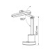 LED лампа настiльна з акумулятором TITANUM TLTF-014W 10W 3000-6000K TLTF-014W - 400127