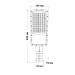 Світильник вуличний VIOLUX CONCORD 50W 6500Lm 5000K ( 430332 )