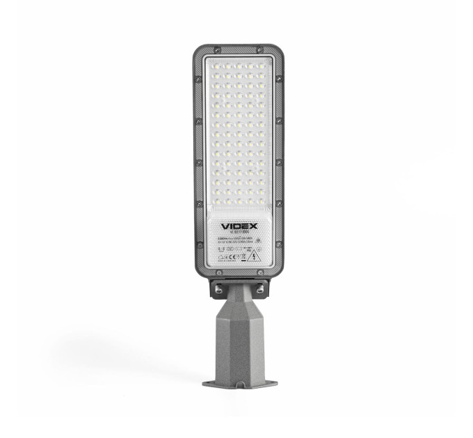LED ліхтар вуличний VIDEX IP65 SLE17 50W 5500Lm 5000K 220V VL-SLE17-0505 - 485586