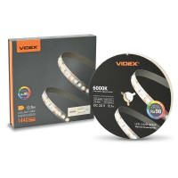 LED стрічка VIDEX DC24V 60W 5M 6000K Ra98 IP20 (VL-LST28144-24126-B5) VL-LST28144-24126-B5 - 489690