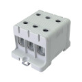 Клемник на DIN-рейку FT1095F 3P,Cu:16-95 / Al:16-95 мм2, сірий Промфактор ( FT1095F3 )