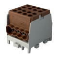 Клемний блок FJ-25/16.3BR 100A коричневий Промфактор ( FJ25163BR )
