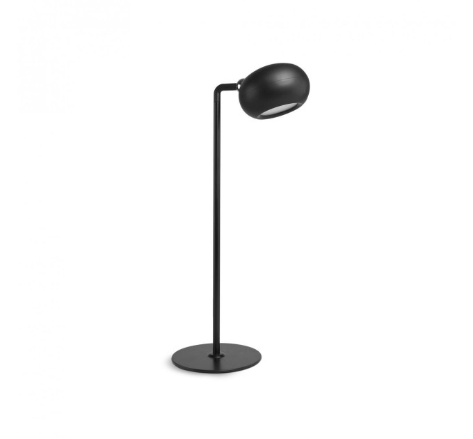 LED лампа настiльна з акумулятором VIDEX VLE-TF18B 3W 3000-5500K Чорна VLE-TF18B - 542552