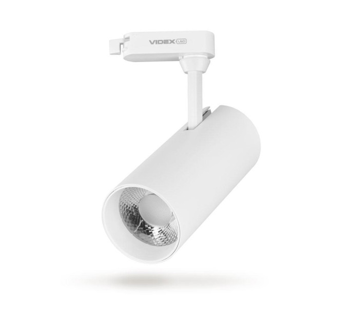 LED світильник трековий VIDEX 20W 4100K білий VL-TR04-204W - 299402