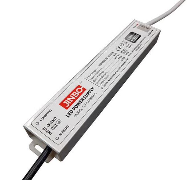 Блок живлення JINBO 45 Вт 220В AC/24В DC IP67 ( JLV-24045KA )
