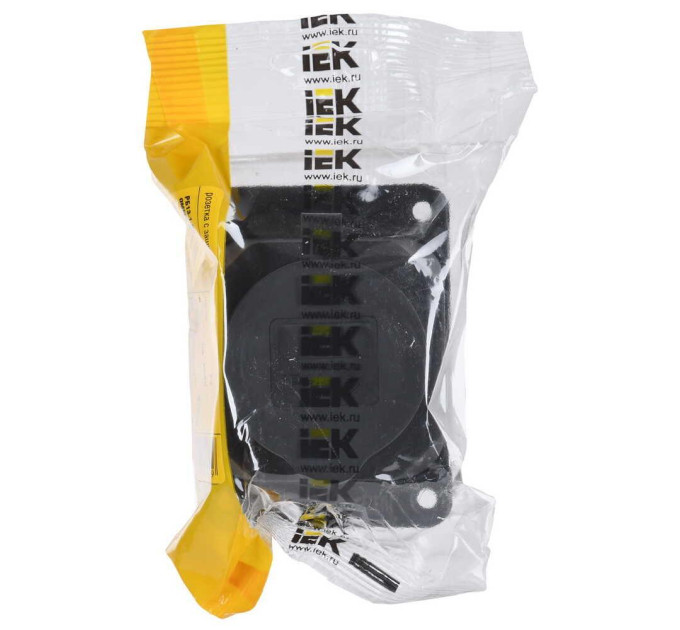 Розетка каучук IEK настінна РБ13-1-0м IP44 ( PKR11-016-2-K02 )