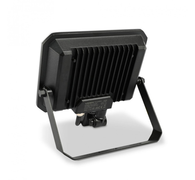 LED прожектор VIDEX F3 50W 5000K з датчиком руху 220V Black (VLE-F3-0505B-S) VLE-F3-0505B-S - 542491