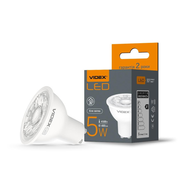 LED лампа VIDEX MR16eL 5W GU10 4100K