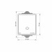IP65 Кнопка дзвінка сіра VIDEX BINERA VF-BNW11DB-G - 298986