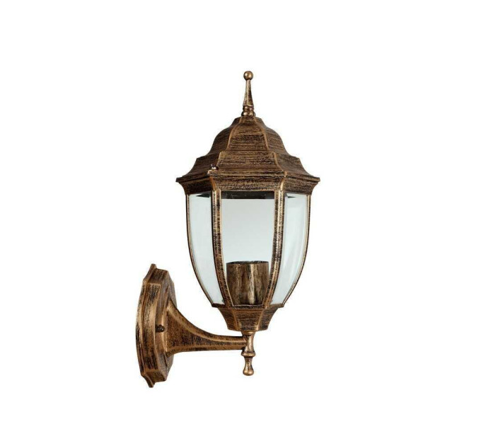 Світильник садово-парковий Violux Prag-D антична бронза 60W Е27 IP44 ( 500000 )