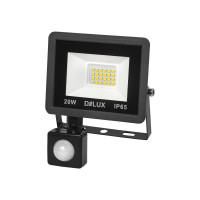 Прожектор світлодіодний DELUX FMI 11 S LED 20Вт 6500K IP65 с датч. руху чорний
