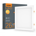 LED світильник Back вбудований квадратний VIDEX 26W 5000K VL-DLBS-265 - 482301