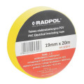 Ізострічка Radpol 0,13ммх19мм / 20м жовта ( AR 19/20-Z )