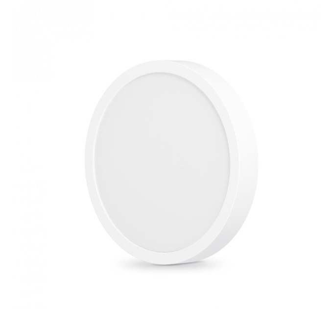LED Світильник круглий накладний VIDEX 18W 5000K White VL-DLRS-185 - 295466