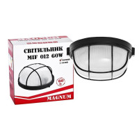 Світ-к стінний MAGNUM MIF 012 NEW 60W E27 чорний