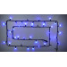 Гірлянда зовнішня DELUX STRING 100 LED 10m (2x5m) flash синій/чорний IP44 EN